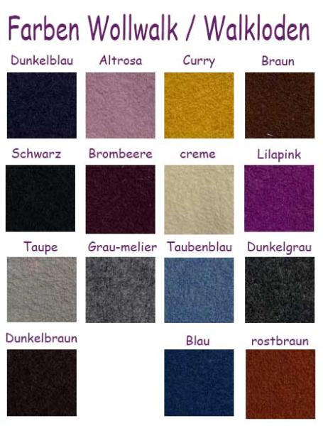 Walkloden-Puschen taubenblau
